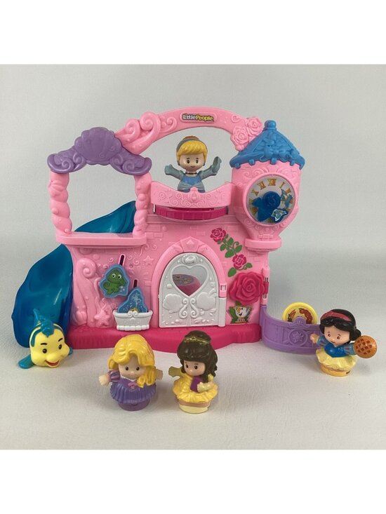 Fisher-Price Other - Fisher Price Little People Disney Princess Play & Go Castle Playset Figures Toy